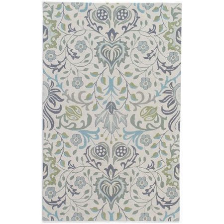 MOMENI Newport Blue Hand Tufted Area Rug - 2 ft.-3 in. NEWPONP-12BLU2380